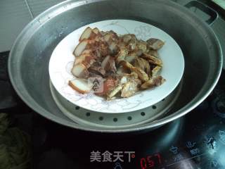 Steamed Sausage and Bacon recipe