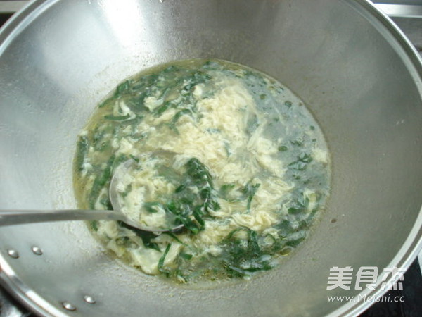 Spinach and Egg Soup recipe