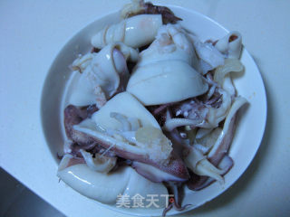 Pen Tube Fish Stewed with Cabbage Tofu recipe