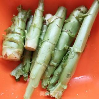 Shredded Bamboo Shoots Mixed with Garlic recipe