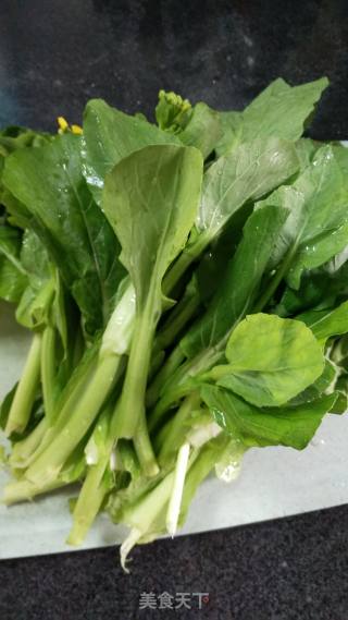 Stir-fried Rape Strips recipe