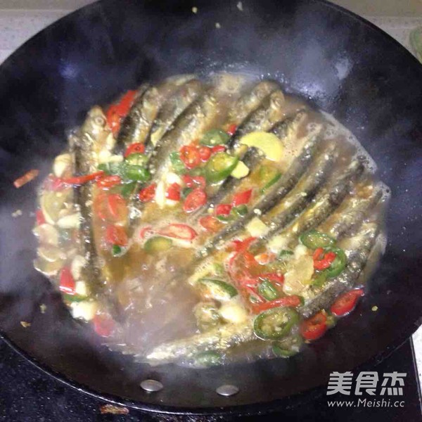 Two-color Dried Fish recipe