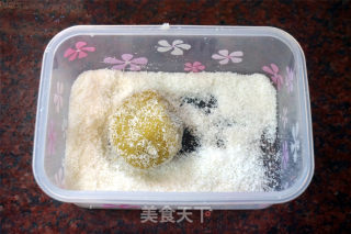 Coconut Sweet Potato and Red Bean Glutinous Rice Cake recipe