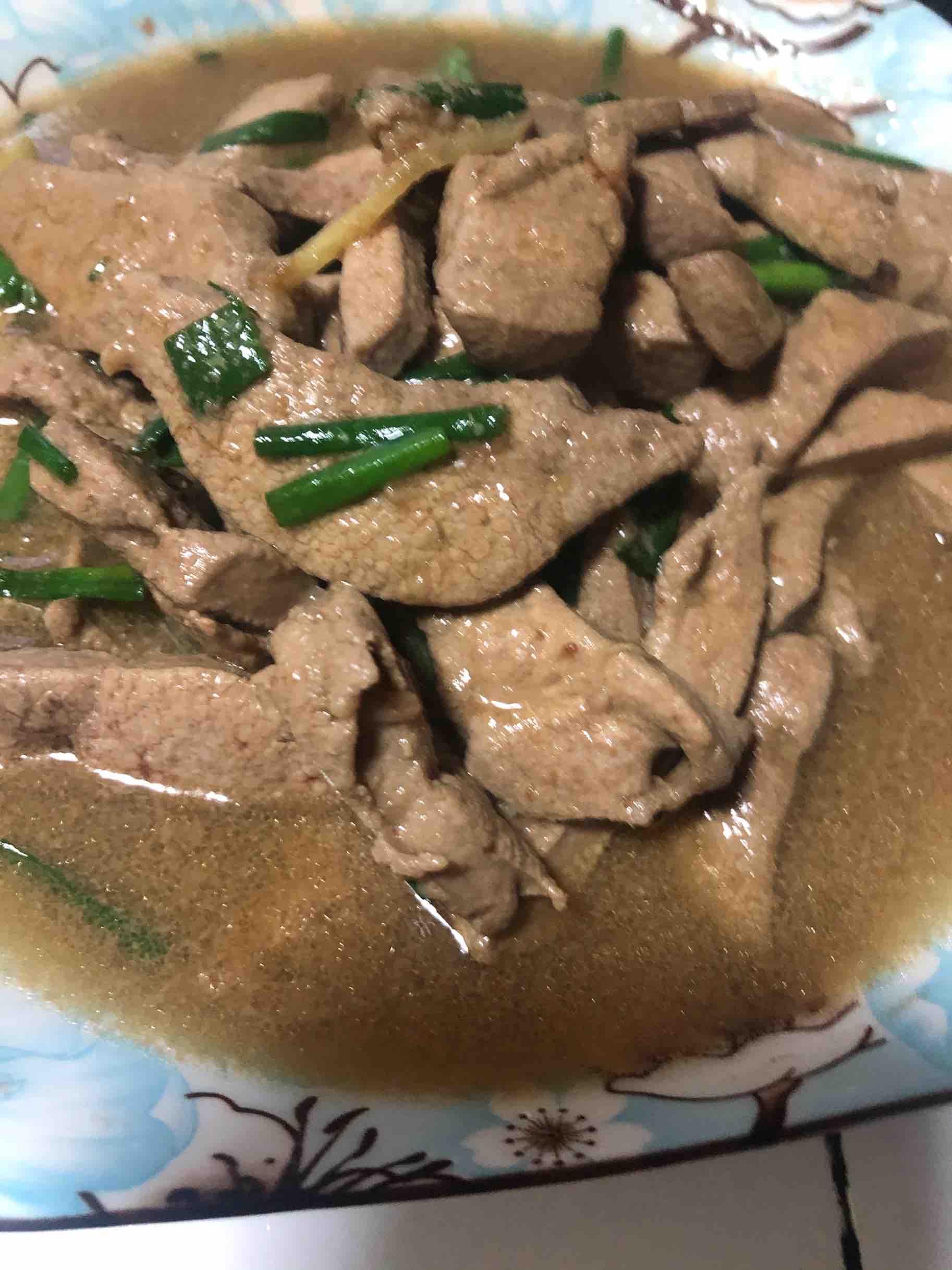 Stir-fried Pork Liver recipe