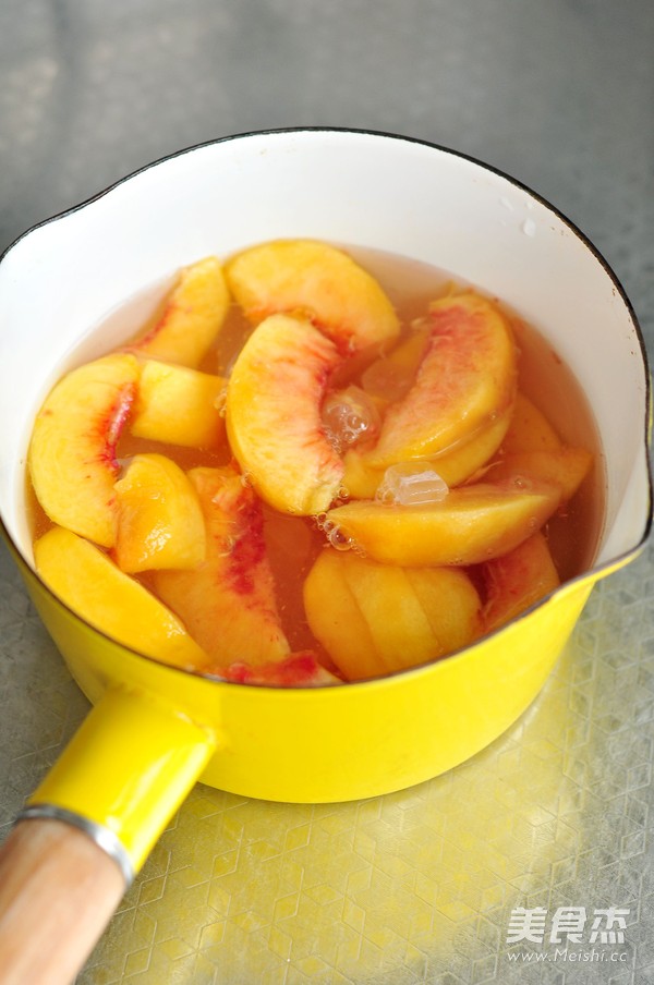 Yellow Peach Pie recipe