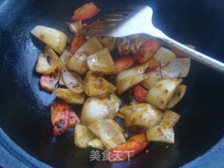 Spicy Fried Rice Cake recipe