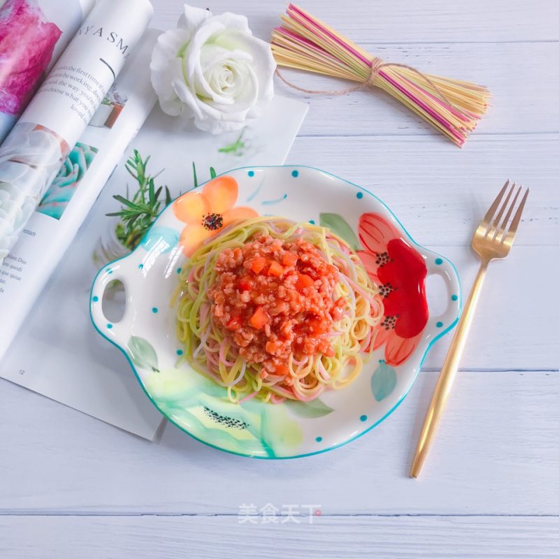 Tomato and Minced Noodles