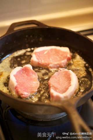 Iberian Pork Loin with Sausage & Beans recipe