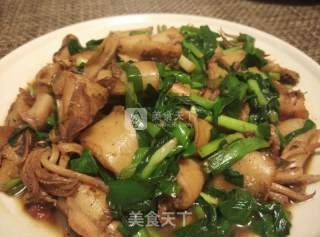 Stir-fried Sea Hare with Leek recipe