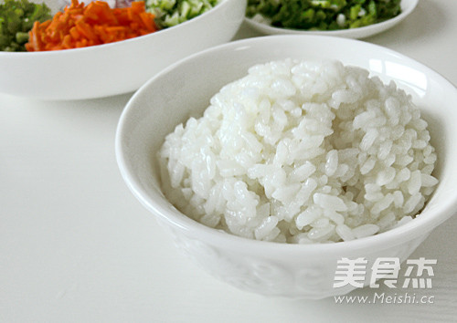 Scallion Fried Rice with Egg recipe