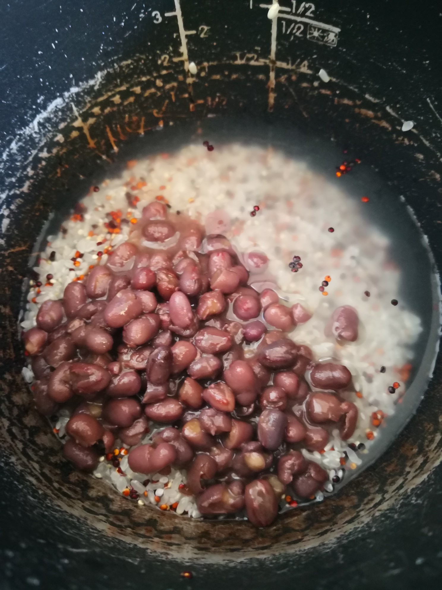 Red Bean Quinoa Porridge recipe