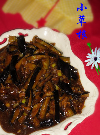 Grilled Eggplant with Minced Pork recipe