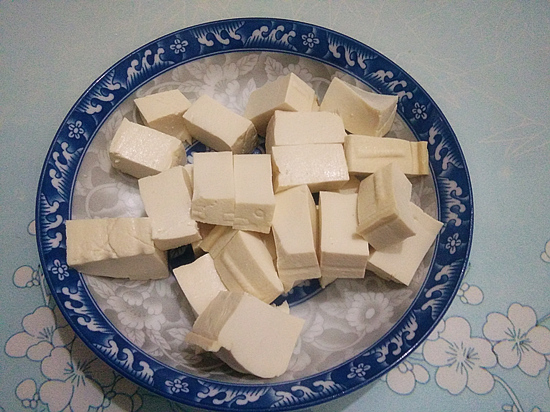 Braised Tofu with Minced Meat recipe