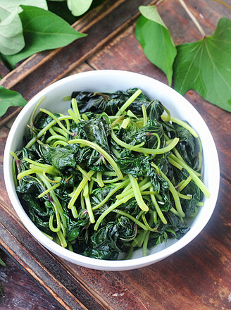 Stir-fried Sweet Potato Leaves recipe