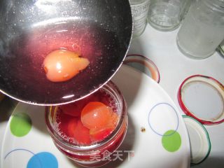 Canned Red and Yellow Cherries recipe