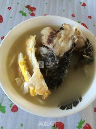 Crucian Fish Egg Soup recipe