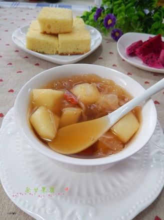 Apple Tremella Sweet Soup recipe