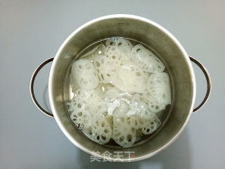 Sweet and Sour Lotus Root Slices recipe