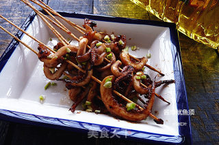 Stir-fried Squid with Sauce recipe