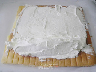 Cream Cake Roll recipe