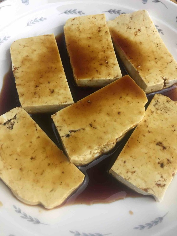 Pork Skin Jelly and Old Tofu Bin Plate recipe