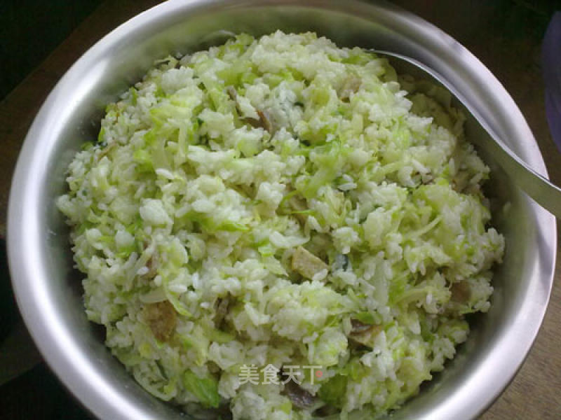 [flower Cabbage]-big Pot of Rice [cabbage and Sausage Rice] recipe