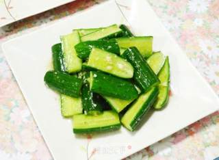 Fresh and Not Spicy Cold Cucumber recipe