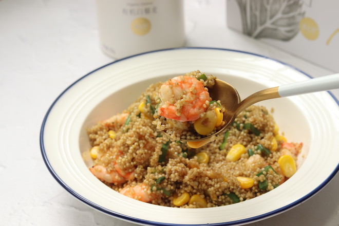 Shrimp Gumbo Quinoa Rice recipe