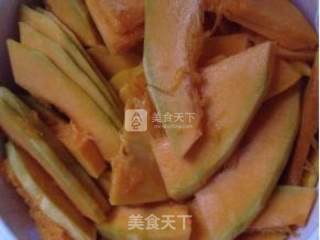 Steamed Pumpkin Pie recipe