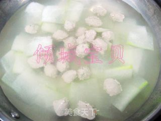 Winter Melon Boiled Beef Balls recipe