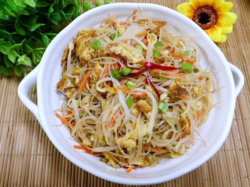 Mixed Vermicelli and Mung Bean Sprouts recipe