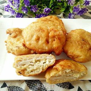 #trust of Beauty#tofu Stuffing Lotus Root Folder recipe