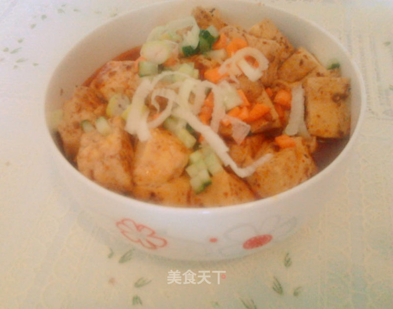 Snowflakes Spicy Tofu recipe