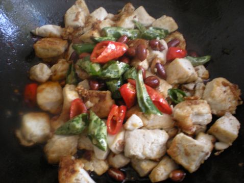 Kung Pao Tofu Ding recipe