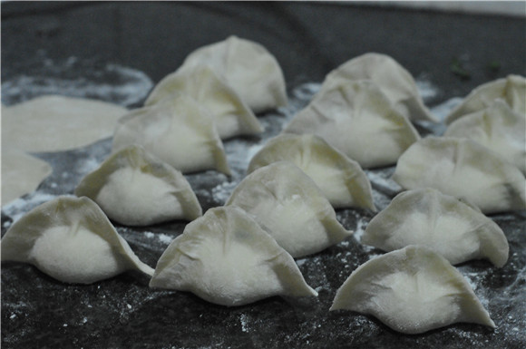 Pork Leek and Lotus Root Dumplings recipe