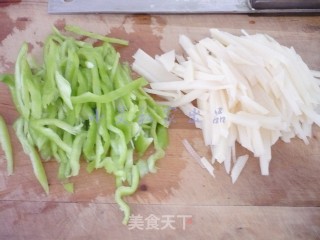 Winter Bamboo Shoots with Konjac Silk Knot recipe