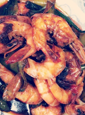 Braised Prawns recipe