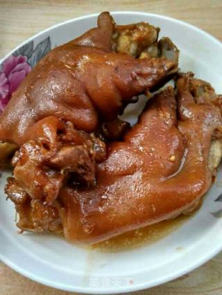 #trust之美#sour and Spicy Pig's Trotters recipe