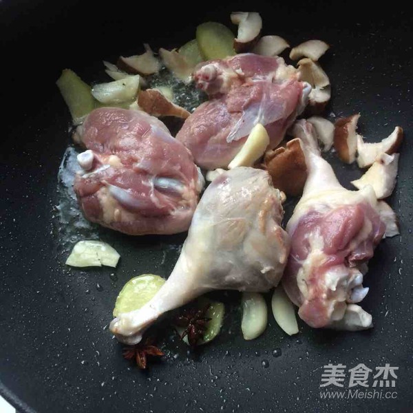 Roasted Duck Legs with Tofu and Edamame recipe