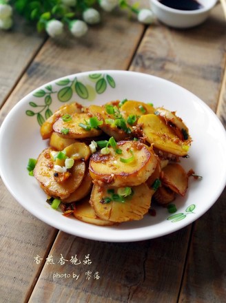 Pan-fried King Pleurotus recipe