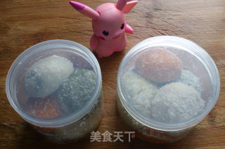 Five-color Nutritious Glutinous Rice Cake recipe