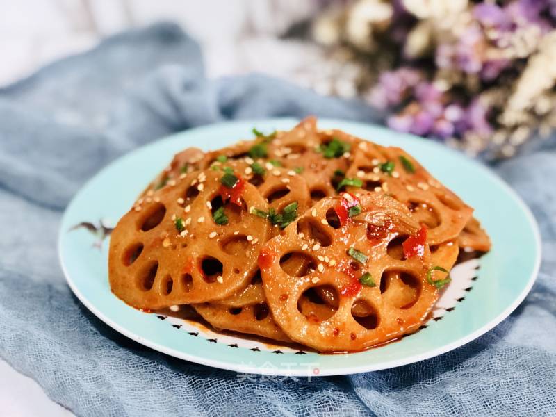 Spicy Lotus Root Slices recipe