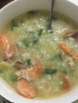 Shrimp and Crab Casserole Congee recipe