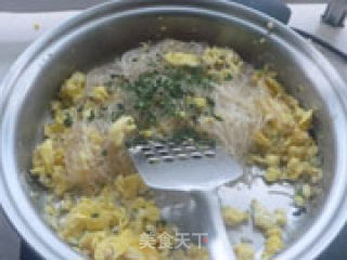 Fried Vermicelli with Egg recipe