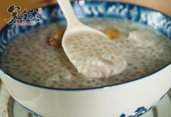 Taro and Chestnut Coconut Sago recipe