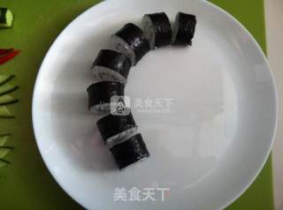 Dragon-shaped Sushi recipe