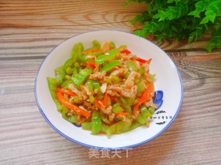 Stir-fried Pork with Hot Peppers recipe