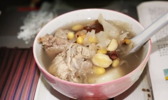 Chinese Yam Snow Ear Ear Pot Keel recipe