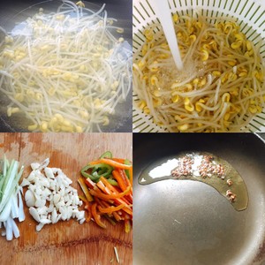 Super Refreshing and Delicious Cold Soy Sprouts recipe