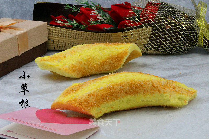 Net Red Banana Hug Cake recipe